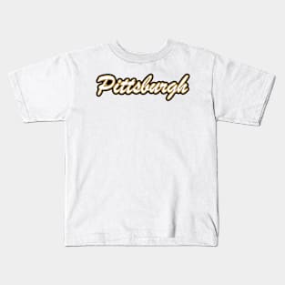 Football Fan of Pittsburgh Kids T-Shirt